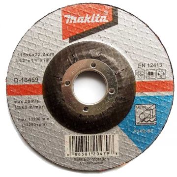 Makita D-18459 - Disc polizare metal 115x22.2x6 mm