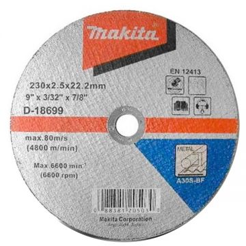 Makita D-18699 - Disc taiere metal 230x22.2x2.5 mm 1 buc