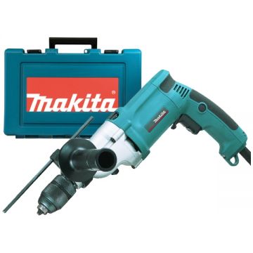 Makita HP2051H - Masina de gaurit cu percutie 720 W mandrina rapida 13 mm valiza plastic