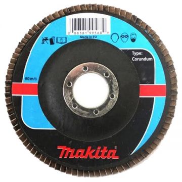 Makita P-65202 - Disc lamelar profil convex 125x22.2 mm granulatie 120