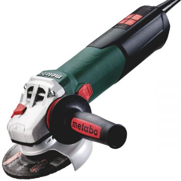 Metabo WEV 15-125 QUICK - Polizor unghiular cu fir 1550 W 125 mm turatie constanta protectie suprasarcina turatie reglabila maner antivibratii pornire lina