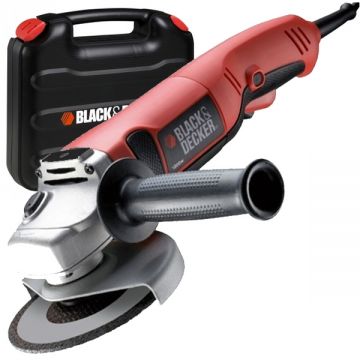 Black Decker KG1202K - Polizor unghiular 1200 W 125 mm valiza plastic