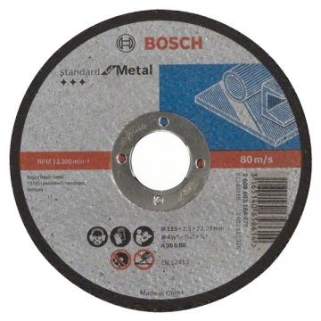 Bosch 2608603164 - Disc taiere metal 115x22.2x2.5 mm 1 buc