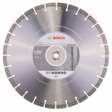 Bosch Best for Concrete - Disc diamantat de taiere segmentat 400x25.4/20x3.2 mm taiere umeda si uscata