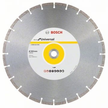 Bosch ECO for Universal - Disc diamantat de taiere segmentat 350x20x3.2 mm taiere uscata