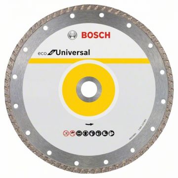 Bosch ECO for Universal - Set discuri diamantate de taiere continuu 180x22.2x2.6 mm taiere uscata 10 bucati