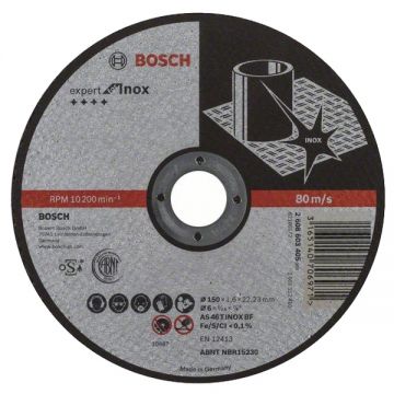 Bosch Expert for Inox - Disc taiere inox 150x22.2x1.6 mm 1 buc