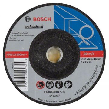 Bosch Expert for Metal - Disc polizare metal 100x16x6 mm