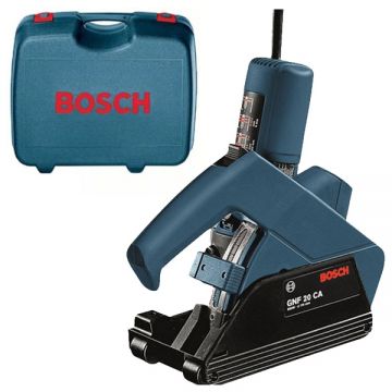 Bosch GNF 20 CA - Freza pentru caneluri beton 900 W 115 mm turatie constanta protectie suprasarcina protectie repornire valiza plastic