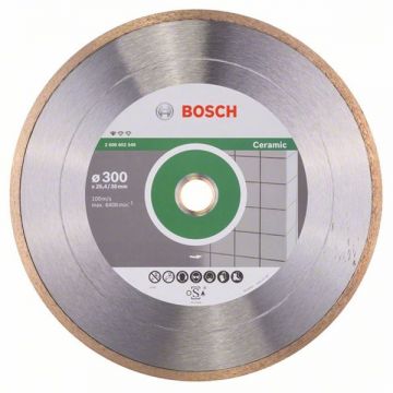 Bosch Standard for Ceramic - Disc diamantat de taiere continuu 300x30/25.4x2 mm taiere umeda si uscata