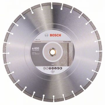 Bosch Standard for Concrete - Disc diamantat de taiere segmentat 400x25.4/20x3.2 mm taiere umeda si uscata