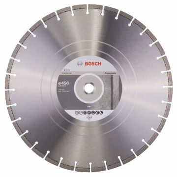 Bosch Standard for Concrete - Disc diamantat de taiere segmentat 450x25.4x3.6 mm taiere umeda si uscata