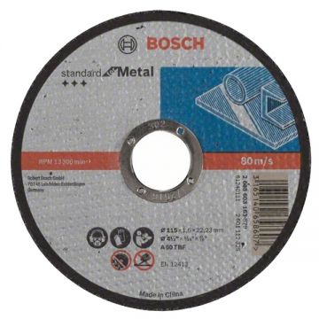 Bosch Standard for Metal - Disc taiere metal 115x22.2x1.6 mm 1 buc