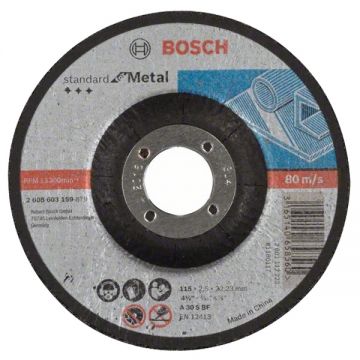 Bosch Standard for Metal - Disc taiere metal 115x22.2x2.5 mm 1 buc