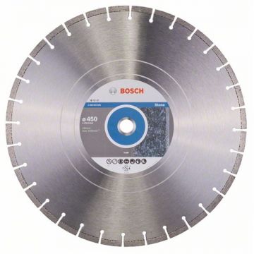 Bosch Standard for Stone - Disc diamantat de taiere segmentat 450x25.4x3.6 mm taiere uscata