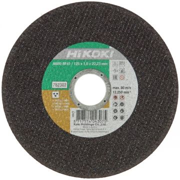 HiKOKI 782302 - Disc taiere inox 125x22.2x1 mm 1 buc