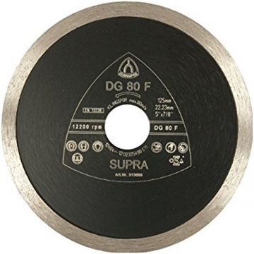 Klingspor DG 80 F - Disc diamantat de taiere continuu 180x22.2x1.6 mm taiere uscata