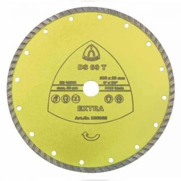 Klingspor DS 60 T - Disc diamantat de taiere continuu 180x22.2x2 mm taiere uscata