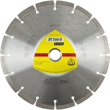 Klingspor DT 300 U EXTRA - Disc diamantat de taiere segmentat 125x22.2x1.6 mm taiere uscata