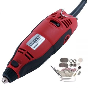 Raider RD-MG07 - Polizor drept cu fir 160 W bucsa 3.2 mm accesorii