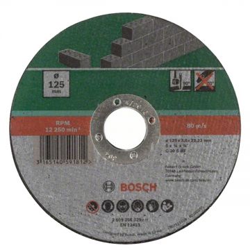 Bosch 2609256329 - Disc taiere piatra 125x22.2x3 mm 1 buc