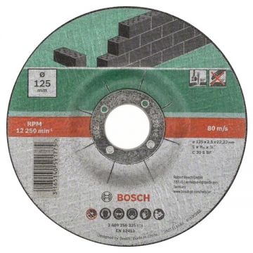 Bosch 2609256335 - Disc taiere 125x22.2x2.5 mm calitate standard 5 bucati