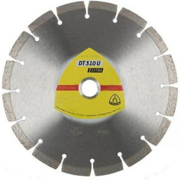 Klingspor  DT 310 U - Disc diamantat de taiere segmentat 230x22.2x2.3 mm taiere uscata