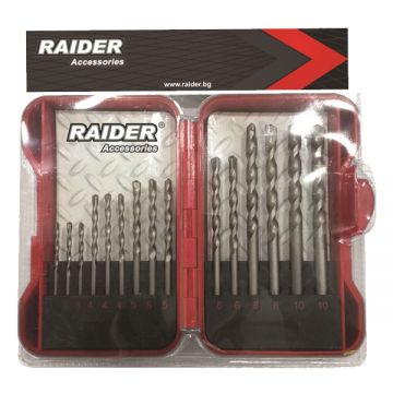 Raider 157790 - Set burghie de zidarie 3-10 mm tija cilindrica 15 bucati