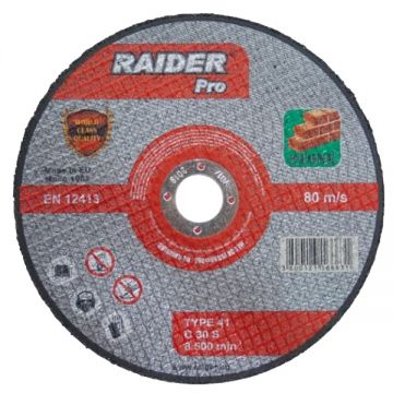 Raider 160134 - Disc taiere piatra 115x22.2x3 mm 1 buc