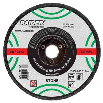 Raider 161101 - Disc taiere piatra 115x22.2x3.2 mm 1 buc