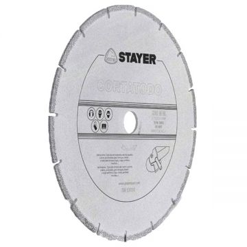 Stayer LASER CORTA TODO - Disc diamantat de taiere segmentat 115x22.2x- mm taiere uscata