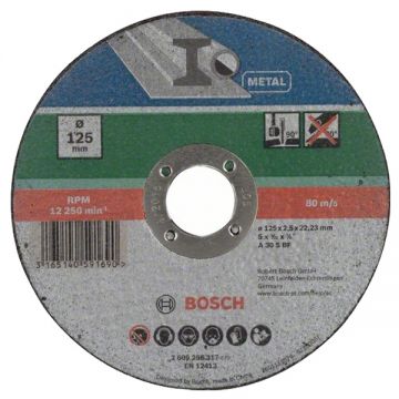 Bosch A 30 S BF - Disc taiere metal 125x22.2x2.5 mm 1 buc