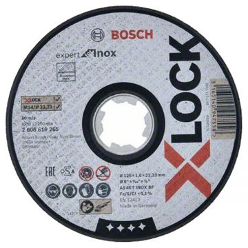 Bosch Expert for Inox - Disc taiere inox 125x22.2x1.6 mm 1 buc