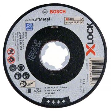 Bosch Expert for Metal - Disc taiere metal 115x22.2x1.6 mm 1 buc