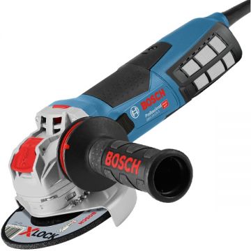 Bosch GWX 19-125 S X-LOCK - Polizor unghiular cu fir 1900 W 125 mm turatie constanta protectie suprasarcina turatie reglabila maner antivibratii pornire lina