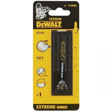 DeWalt T118AHM - Panza fierastrau pendular tija cu un prag de prindere (T) 76 mm inox taiere dreapta fina 1 bucata