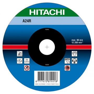 HiKOKI  A24R - Disc taiere metal 180x22.2x3 mm