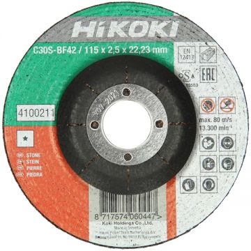 HiKOKI C30S-BF42 - Disc taiere piatra 115x22.2x2.5 mm 1 buc