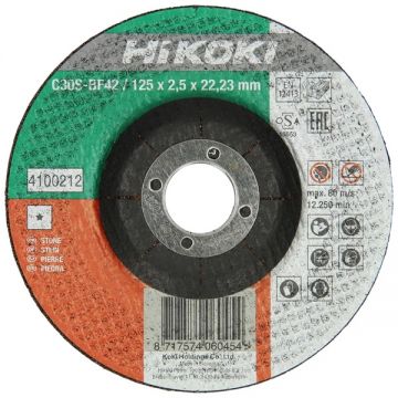 HiKOKI C30S-BF42 - Disc taiere piatra 125x22.2x2.5 mm 1 buc