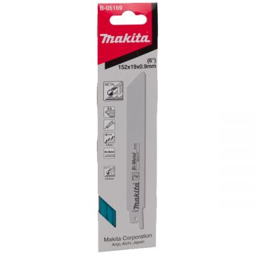 Makita B-05169 - Set panze fierastrau sabie bimetal 152 mm 18 dinti/inch dantura standard 5 bucati