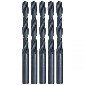 Makita D-38750 - Set burghie metal HSS-R 10.5 mm tija cilindrica 5 bucati