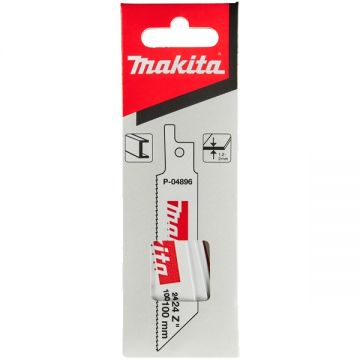 Makita P-04896 - Set panze fierastrau sabie bimetal 100 mm 24 dinti/inch dantura standard 5 bucati