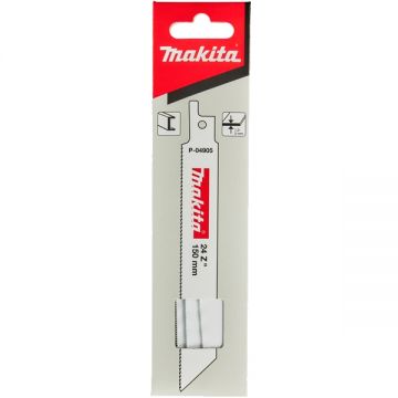 Makita P-04905 - Set panze fierastrau sabie bimetal 150 mm 24 dinti/inch dantura standard 5 bucati