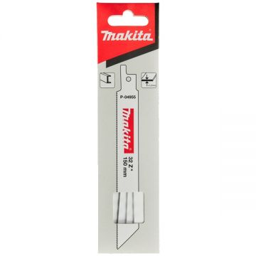 Makita P-04955 - Set panze fierastrau sabie bimetal 150 mm 32 dinti/inch dantura standard 5 bucati