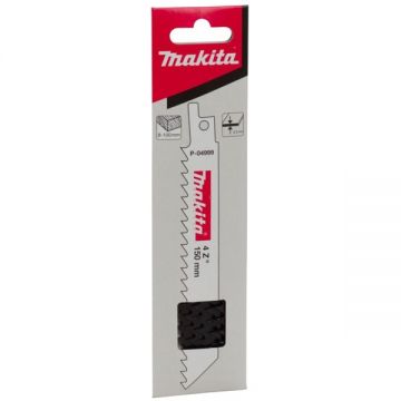 Makita P-04999 - Set panze fierastrau sabie CR 150 mm 4 dinti/inch dantura standard 5 bucati