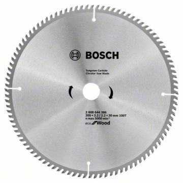 Bosch Eco for Wood - Panza fierastrau circular lemn 305x30x3.2 mm 100 dinti