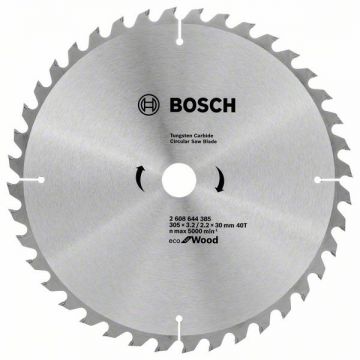 Bosch Eco for Wood - Panza fierastrau circular lemn 305x30x3.2 mm 40 dinti