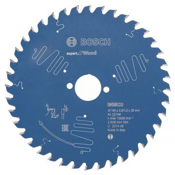 Bosch Expert for Wood - Panza fierastrau circular lemn 190x30x2 mm 40 dinti