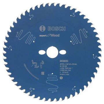 Bosch Expert for Wood - Panza fierastrau circular lemn 254x30x2.6 mm 54 dinti