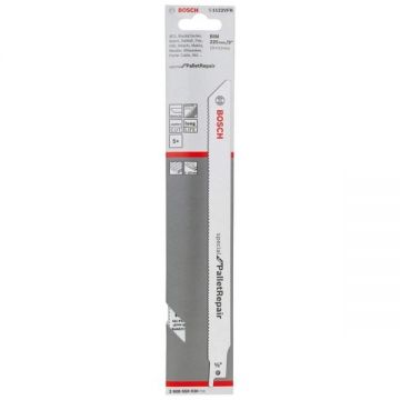 Bosch S 1122 VFR - Set panze fierastrau sabie bimetal 225 mm 10-14 dinti/inch dantura progresiva 5 bucati